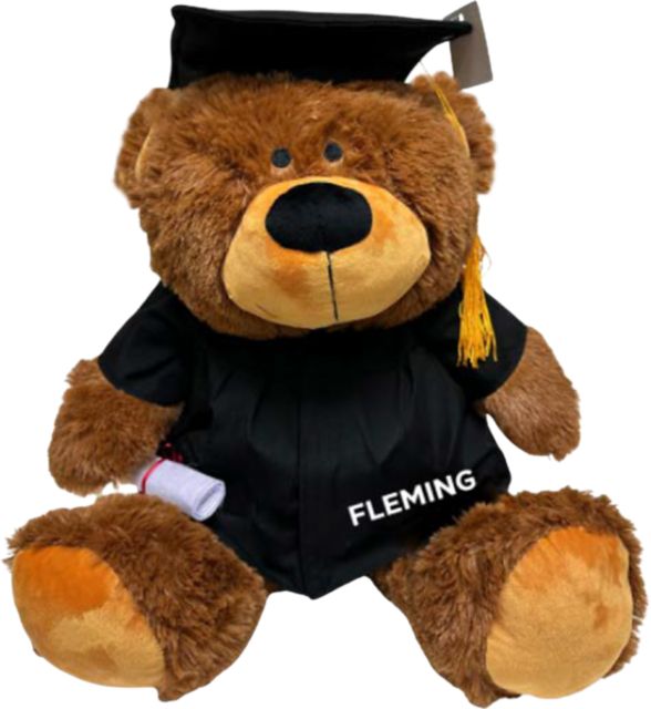 Fleming College 16'' Grad Bear Plush