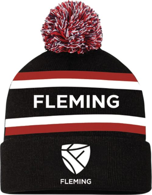 Fleming College Pom Beanie