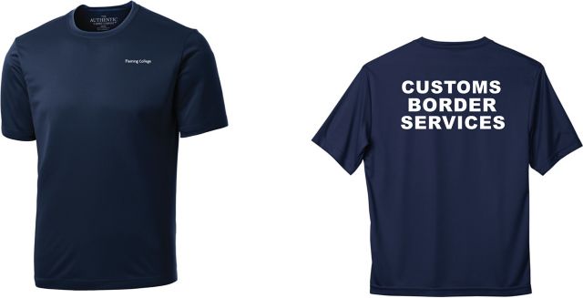 CUSTOMS BORDER SERVICES Fitness Shirt