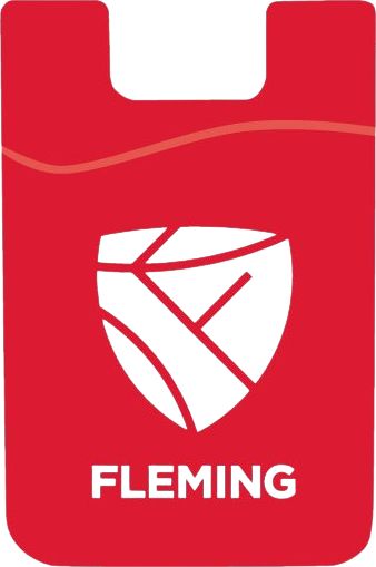 Fleming College Silicone Phone Wallet