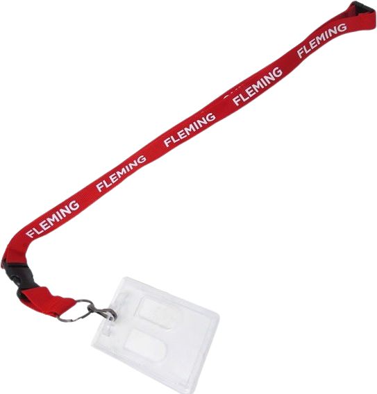 Fleming College 3/4'' Tube Lanyard