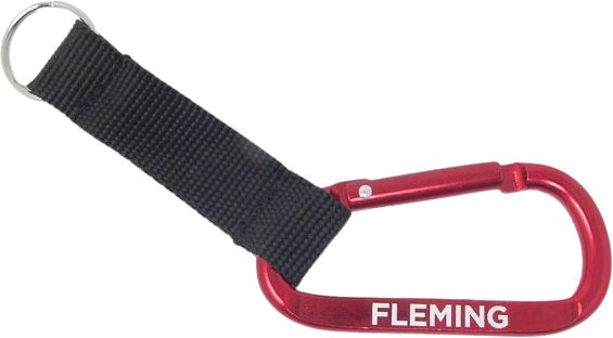 Fleming College Carabiner with Strap