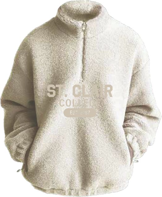 St. Clair College of Applied Arts & Technology Sherpa 1/4 Zip