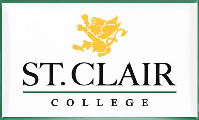 St. Clair College of Applied Arts & Technology 3x5 Dome Magnet