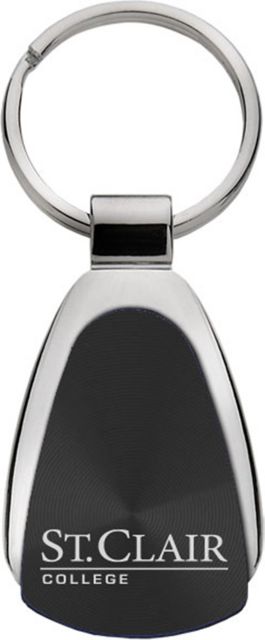 St. Clair College of Applied Arts & Technology Teardrop Keychain