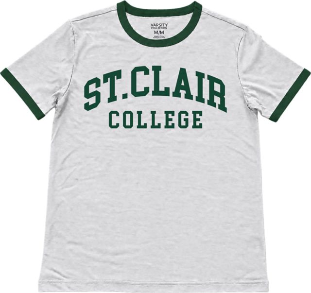 St. Clair College of Applied Arts & Technology Women's Ringer Short Sleeve T-Shirt