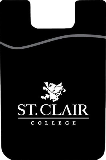 St. Clair College of Applied Arts & Technology Saints Silicone Phone Wallet