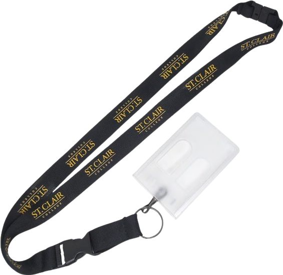 St. Clair College of Applied Arts & Technology 3/4'' Tube Lanyard