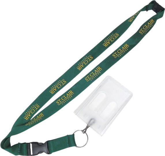 St. Clair College of Applied Arts & Technology 3/4'' Tube Lanyard