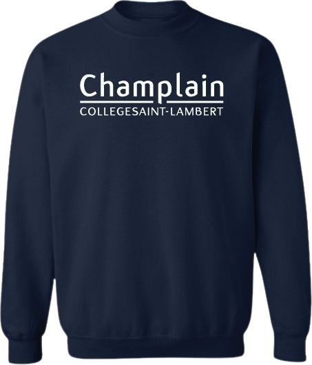 Champlain college store sweatshirt