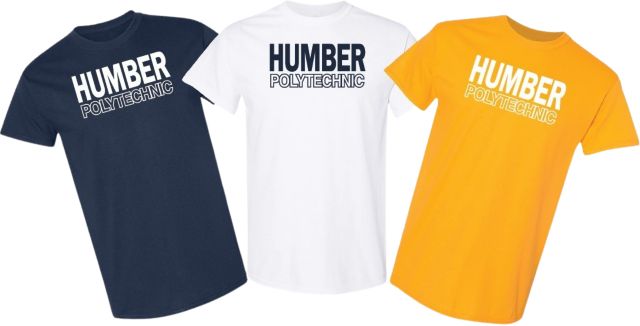 Humber Polytechnic 3 Pack Short Sleeve T-Shirts in Bag