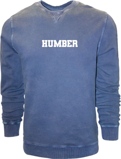 Humber Polytechnic Garment Dye Crewneck Sweatshirt