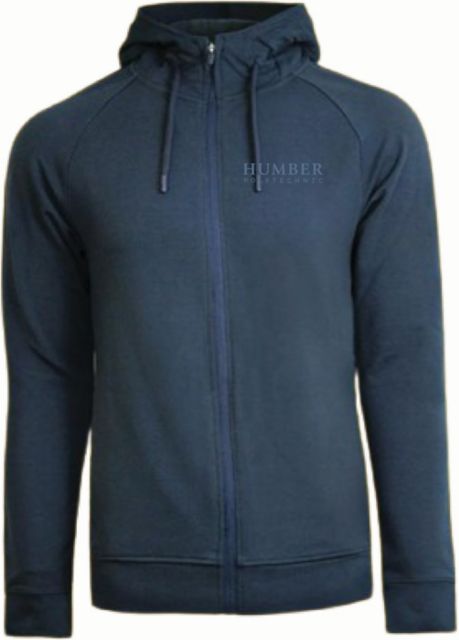 Humber Polytechnic Streetwear Full Zip Hooded Sweatshirt