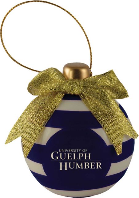 University of Guelph Humber Ceramic Bulb Ornament