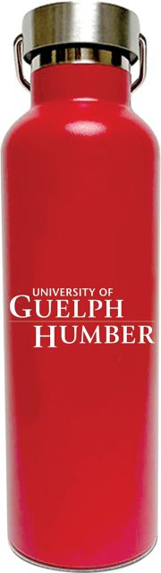University of Guelph Humber 24 oz. Stainless Steel Water Bottle