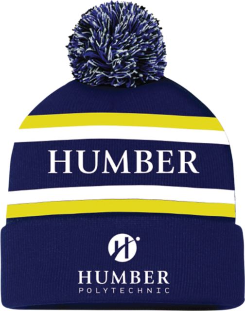 Humber Polytechnic Pom Beanie