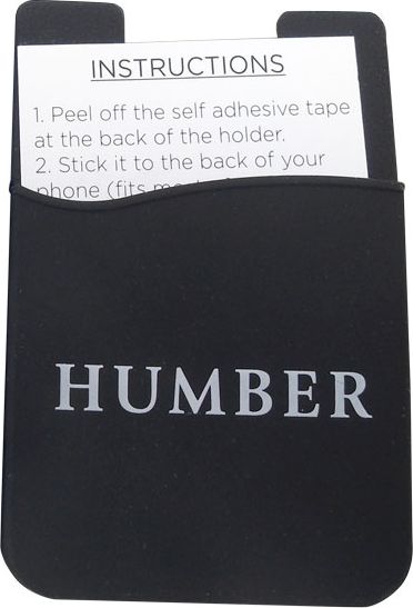 Humber Polytechnic Silicone Phone Wallet