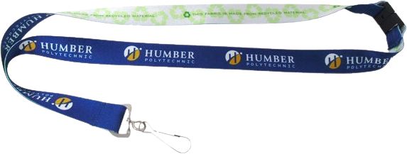 Humber Polytechnic 3/4'' Recycled Lanyard