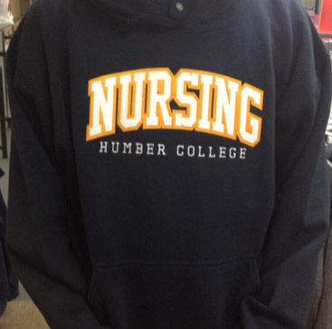 Humber College Nursing Hooded Sweatshirt