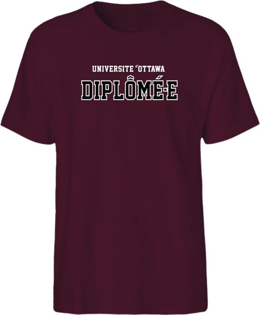 T-shirt à manches courtes Université d’Ottawa