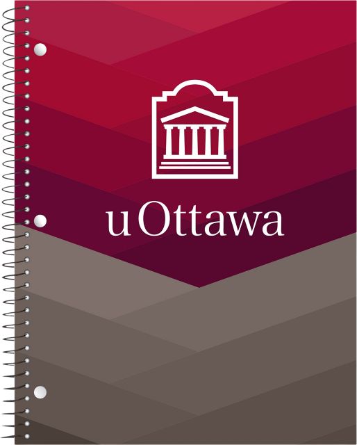 University of Ottawa 70 Sheet Notebook