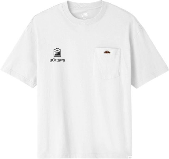 University of Ottawa Short Sleeve T-Shirt with Pocket