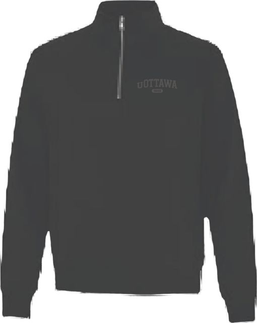 University of Ottawa Streetwear 1/4 Zip
