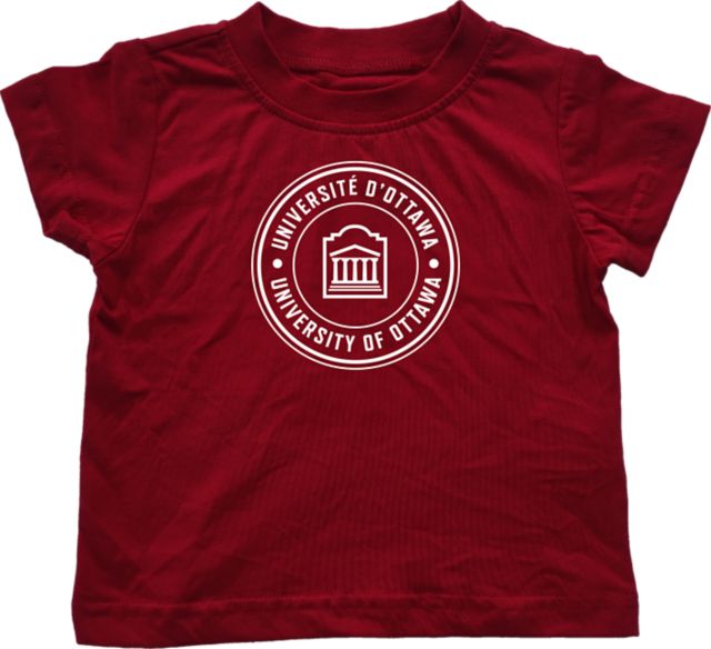 University of Ottawa Infant Short Sleeve T-Shirt