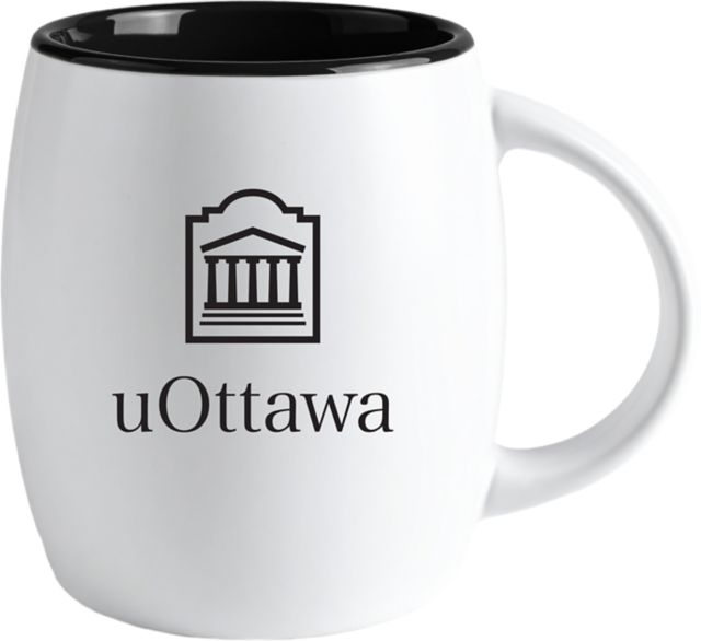 University of Ottawa 14 oz. Two Tone Ceramic Mug