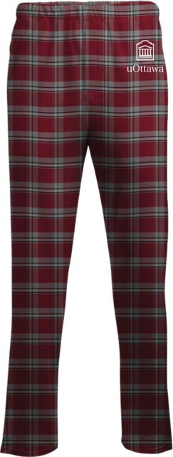 University of Ottawa Flannel Pants