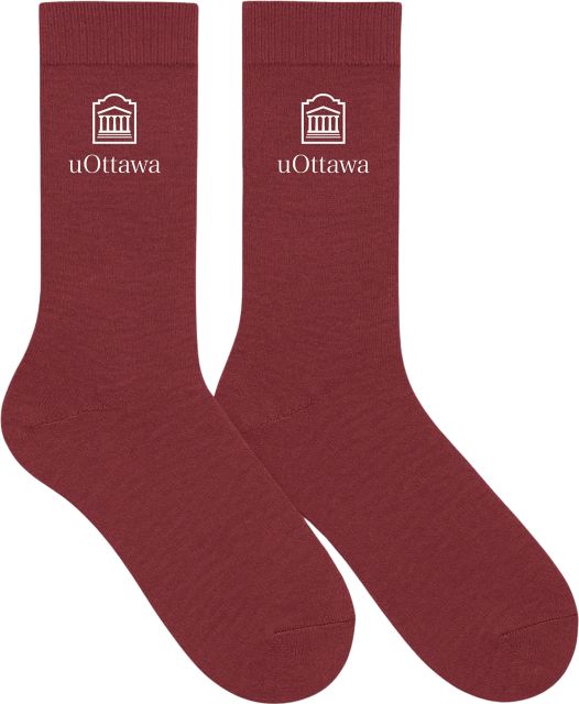 University of Ottawa Dress Socks