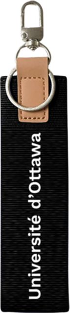 Porte-clés avec lanière Université d’Ottawa