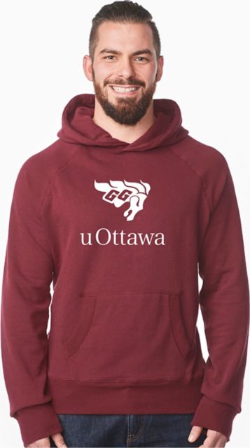 University of Ottawa Gee Gees Hooded Sweatshirt Universit d Ottawa