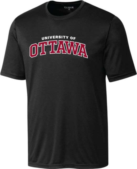 University of Ottawa Performance Short Sleeve T-Shirt