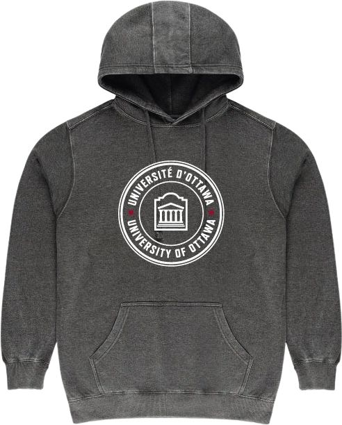 University of Ottawa Burnout Hooded Sweatshirt