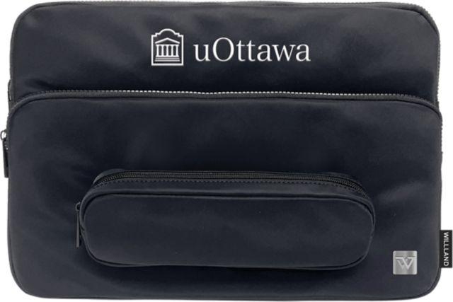University of Ottawa Recycled Sleeve with Pencil Case