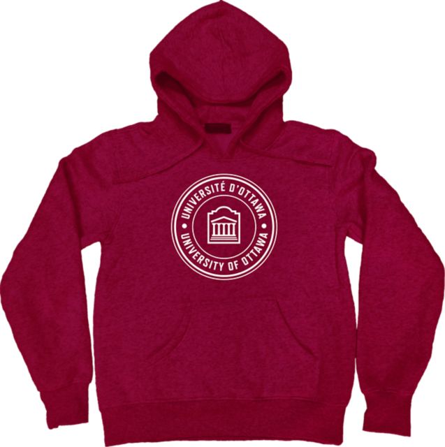 University of Ottawa Women's Pullover Hooded Sweatshirt