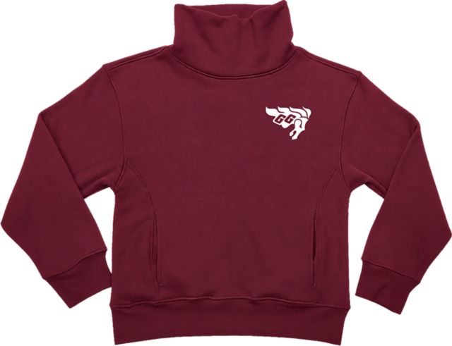 University of Ottawa Gee-Gees Women's Mockneck Sweatshirt