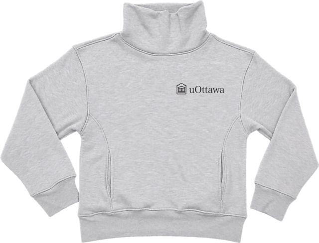 University of Ottawa Women's Mockneck Sweatshirt