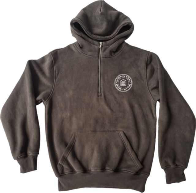 University of Ottawa 1/4 Zip Hooded Sweatshirt
