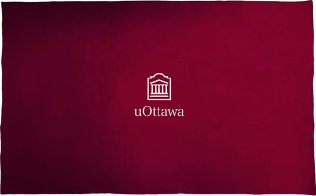 University of Ottawa Sweatshirt Blanket