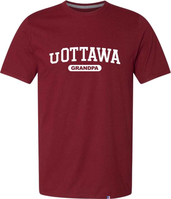 University of Ottawa Grandpa Short Sleeve T-Shirt