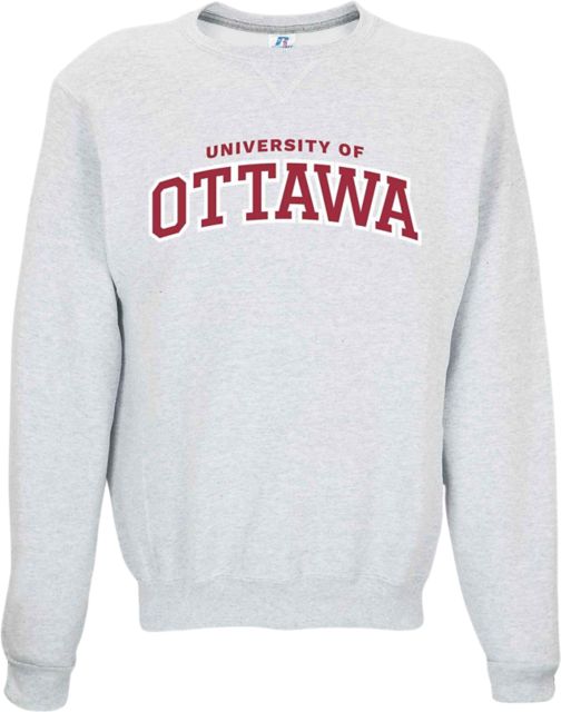 University of Ottawa Crew-Neck Sweatshirt
