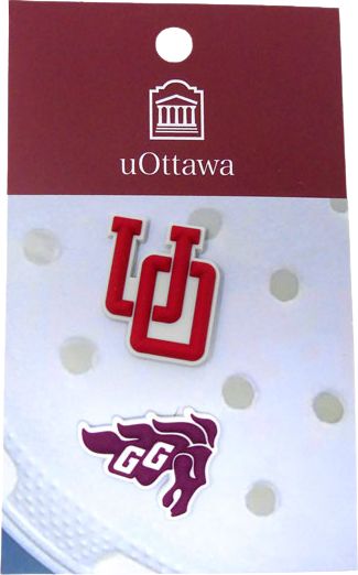 University of Ottawa Clog Charms
