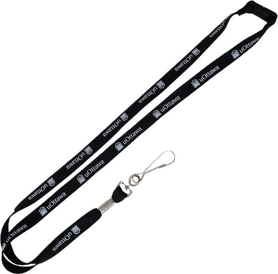 University of Ottawa 3/8'' Lanyard