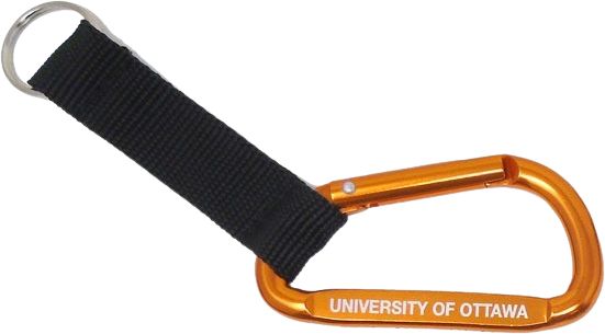 University of Ottawa Carabiner with Strap