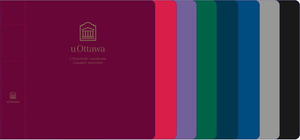 Reliure 3,8&nbsp;cm Université d’Ottawa