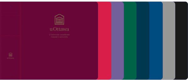 Reliure 5&nbsp;cm Université d’Ottawa