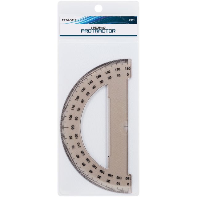 PROTRACTOR 6IN 180 DEGREE