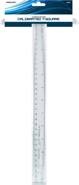 Pro Art 12 inch 30cm Plastic T-Square